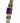 Anatoly Sterling Silver & Amethyst Bracelet, 7in., 16g