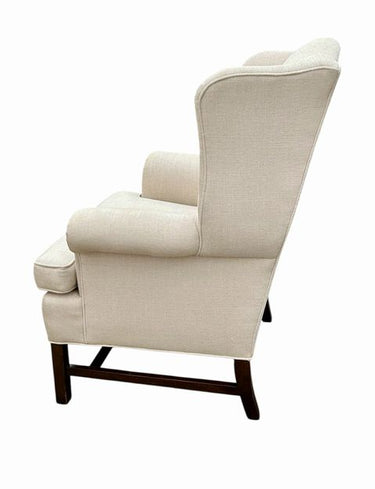 Vintage George III Style Mahogany Wing Chair