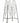 Black Wrought Iron "Leaf" Room Divider 72" h x 45"w