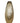 Metal Gold-tone Oval Decorative Vase 17"h x 8"D