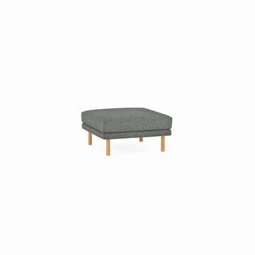 Field Ottoman, Color Fog, 29.5"W x 29.5"D x 16"H