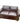 La-Z-Boy Leather Loveseat w/ rolled arms, 34H. 68W. 39D.