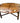 Mahogany butler's coffee table, 18.25" h, 40" w, 31" d (Leaves down)