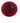 Anchor Hocking Ruby Red Glass Serving Platter 14"rd