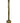 X-Tall Brass Candlestick w/Rope Decor, 22"h