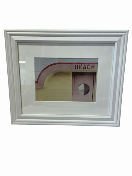 Framed photo, "Beach," 10x12