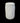 Vintage white opaline embossed glass apothecary jar, 4" h