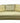 Huntington House lt. green petite sofa w/3 throw pillows, 35H. 68W. 41D.