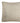 Tan Pillow w White Stitched Design 16 In.