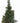 Small faux evergreen w/ burlap base, 24.5" h