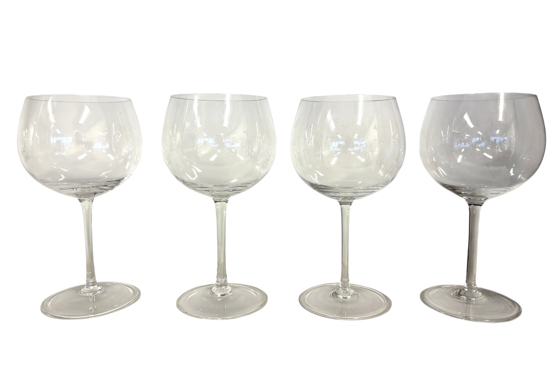 Set of 3 Tiffany crystal wine glasses, 7