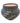 Black/White, "Wings with Rust Red Rim", M. Antonio  Acoma Pot 6"h x 8"dia