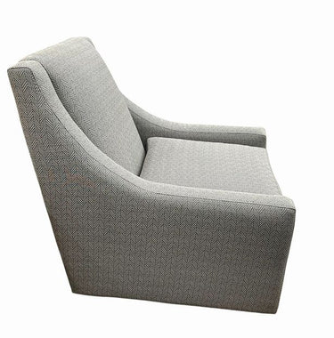 Pair Corinna Slope Arm Swivel Glider Chairs