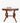 19c. Victorian Eastlake table w/casters, 29.75H. 30W. 21.75D