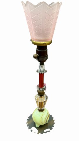 Harry Anderson Art Work Lamp, H. 18.5 in. x W. 4.5 in.