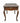 Hammary Queen Ann-style side table w/1 drawer, 22.25H. 20W. 26W
