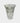 Crystal Pedestal Hurricane Vase 8x6"