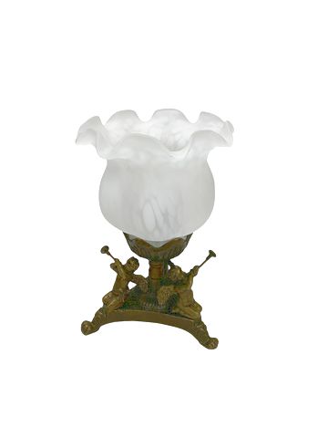 Vintage Cherub Lamp 7"x4"