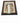 Photo Frame Cherry Mahogany Wood 17x14"