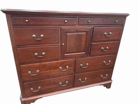 Durham Furniture solid wood dresser, 54x20x45H