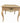 Pennsylvania House French Provincial square side table w/drawer, 23.5H. 26W. 26D