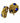 Pair 18k Tested Yellow Gold Clip Earrings w/Lapis Lazuli, 19g