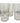 Set of 4 vintage MCM Brockway swirl tumblers, 5.5" h