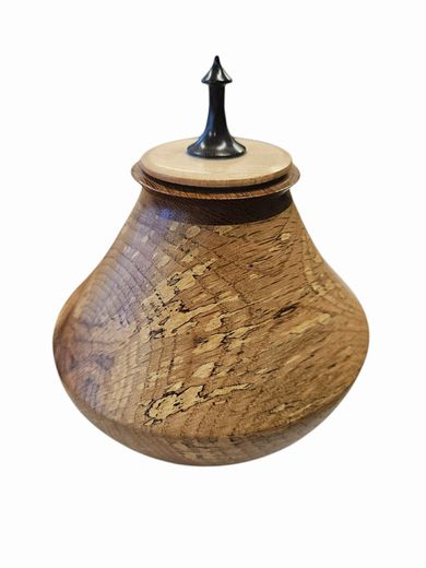 4 Woods Art Vessel by Sherlock 6'H x 5"dia
