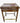 Jasper mahogany George III- style standing architect's desk, 47.5Hx36Wx28D