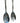 Wallace Silversmiths serving fork and spoon, 10.5" l