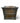 Wooden storage chest w/lid, 21.5H. 22W. 17D.