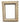 Vintage antique white & gold leaf picture frame w/ velvet liner, 23" h x 18"