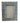 Ornate silvertone picture frame (no glass), 10.25" x 8.25"