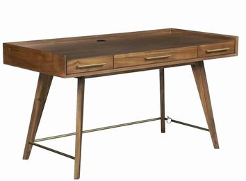 Denali 63" Walnut Brown Secretary Desk 63"W x 28"D x 30"H