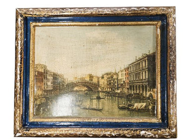 Set of 3 Antique and Antiqued MARAD Venetian Prints 10" h x 12"w ea
