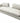 Beige+White Patterned Loveseat, 71.5x30x27"