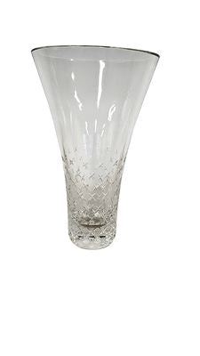 Crystal Ralph Lauren Hollywood HIlls Vase 10"