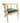 Empire Style Bleached Wood Swan Armchair, H. 29 in. x W. 24.5 in. x D. 20 in.