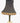 Chelsea House camel lamp w/ black shade, 31.25" h