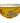 Handpainted yellow floral Asian bowl, 8" diam., 4" h