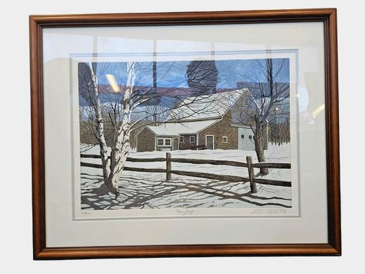 Starry Night Signed Art Print Signed Carol Colette 24"h x 30"w