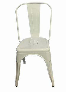 White Metal Chair