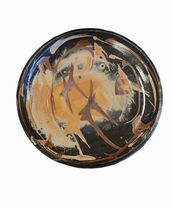 Art Pottery Plate by Local Artist 11"D