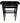 Century Elixir Black Lacquer Bar Cart on Bass Casters, H. 41.25 in. x W. 34 in.