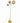 Contemporary Brasstone Floor Lamp w 3 Globes 63h x 31w