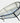 Metal + Glass Double-Layer Coffee Table 48"x28"x75"