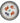 Vintage Lord & Taylor Japanese pewter-clad handpainted porcelain bowl, 2.5" h, 9