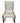Vintage Armless Rocking Chair, 30H. 18.75W. 31D
