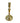 Baldwin Brass Colonial Pedestal Candlestick 9x5"