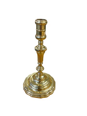 Baldwin Brass Colonial Pedestal Candlestick 9x5"